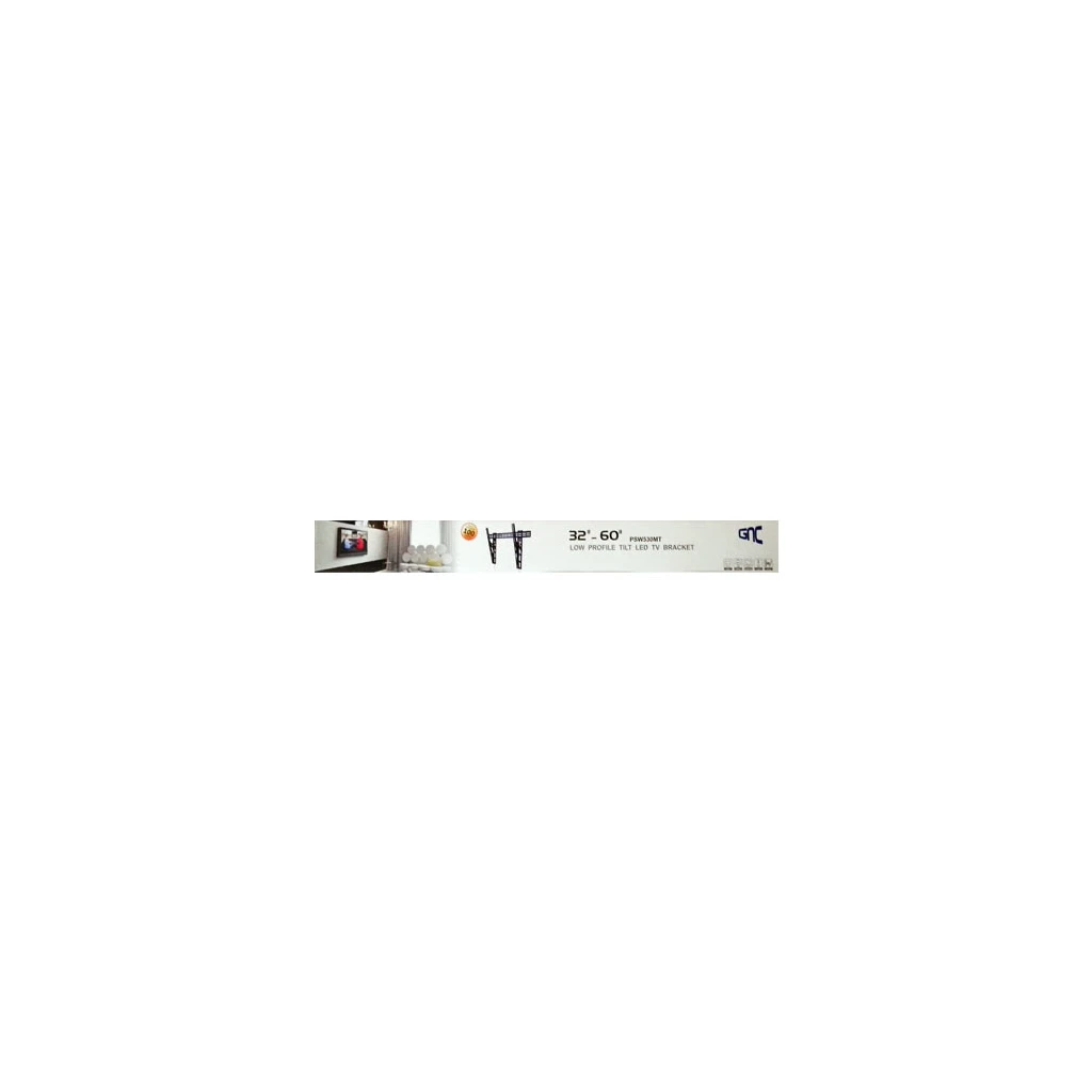 Zidni nosač GNC PSW530MT, 32"-65", 30kg, VESA 600x400, nagib 15, super slim profile 24mm - image 1