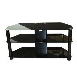 Stalak za TV GNC AVS040-1000, staklo black/black 1000x400x500mm - thumbnail 2