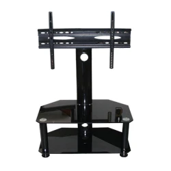 Stalak za TV GNC AVS906-1, staklo black/black - thumbnail 1
