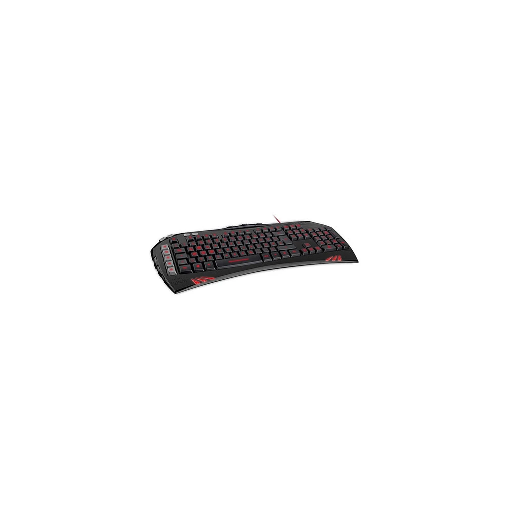 Tastatura SPEEDLINK VIRTUIS Advanced Gaming USB, black, US-lay, backlight, program., SL-6481-BK-US - image 1