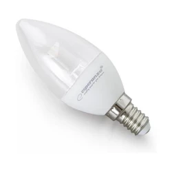 LED sijalica ESPERANZA, C37 LENS E14 5W, warm white, A+, 430 lm, ELL121 - thumbnail 2