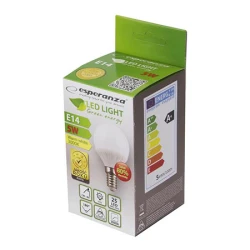 LED sijalica ESPERANZA, G45 E14 5W, warm white, A+, 480 lm, ELL115 - thumbnail 2
