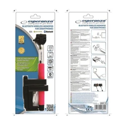 Univerzalni BLUETOOTH SELFIE štap monopod ESPERANZA, za mobitel, teleskopski 23.5-105cm, EMM115 - thumbnail 2