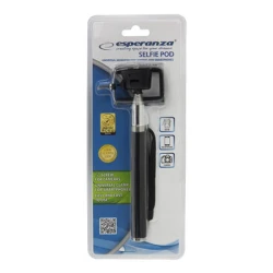 Univerzalni SELFIE štap monopod ESPERANZA, za mobitel/fotoaparat, teleskopski 20-100cm, 130g, EMM107 - thumbnail 1