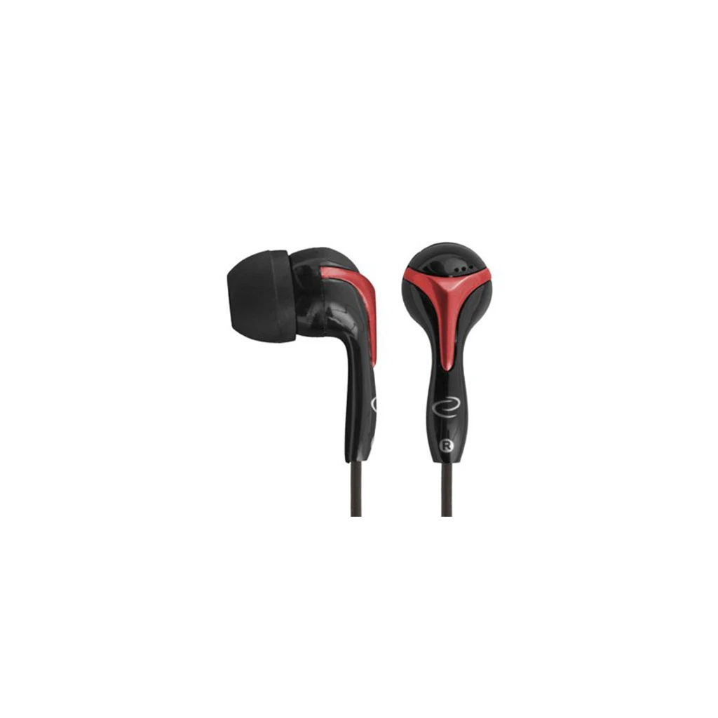 Slušalice ESPERANZA In-Ear, Ultra Strong BASS, black-red, EH123 - image 1