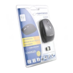 Miš Wireless ESPERANZA CHARGER 4D, Optical, 2,4GHz, 1600dpi, +kabal za punjenje, EM121K - thumbnail 1