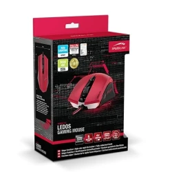 Miš SPEEDLINK LEDOS Gaming, red, red LED, 3000dpi, dpi switch, sniper function, SL-6393-RD - thumbnail 1