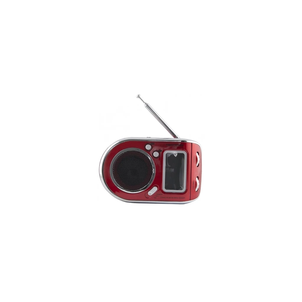 Digitalni radio + alarm + sat ESPERANZA PARROT RED, LCD Display, na baterije, ERB101R - image 1