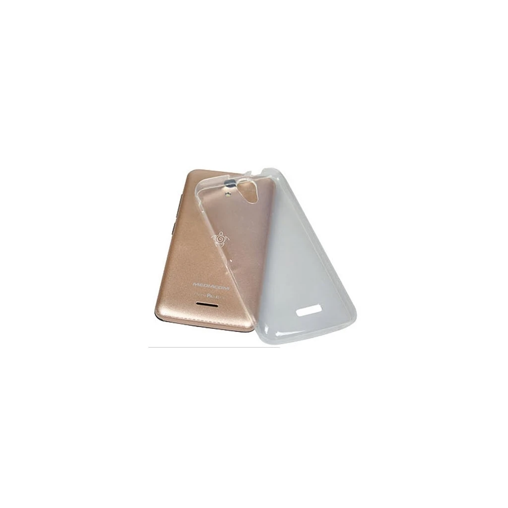 MEDIACOM M-G410SC silikonska providna zaštitna navlaka za smartphone G410 - image 1
