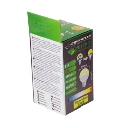 LED sijalica ESPERANZA, G45 E14 4W, warm white, ELL114 - thumbnail 1