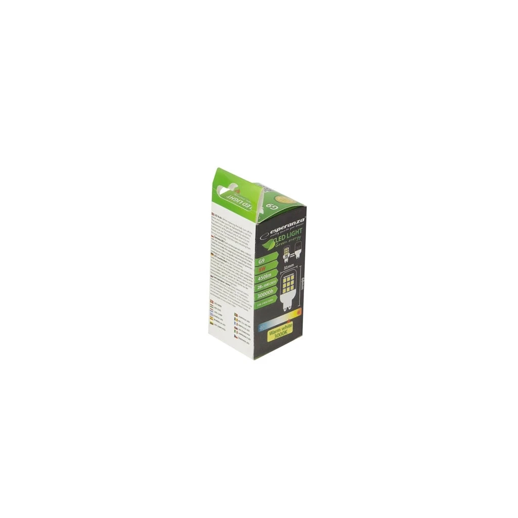 LED sijalica ESPERANZA, LED G9 CORN 5W, ELL123 - image 1