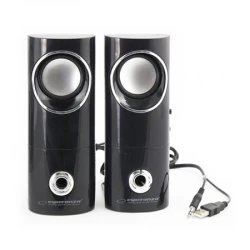 Zvučnici 2.0 ESPERANZA BEAT, 2x3W, 3.5mm, USB power, EP121 - thumbnail 3