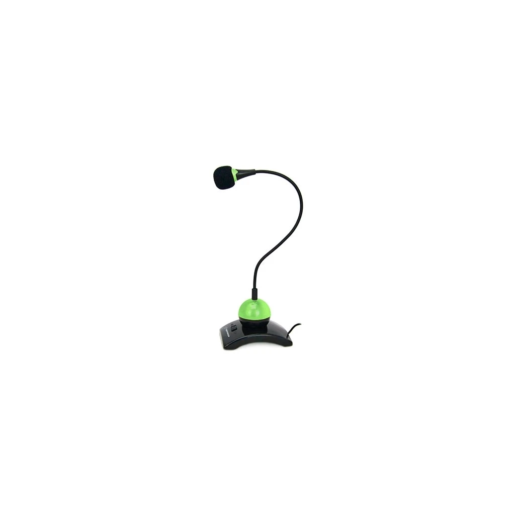 Mikrofon ESPERANZA DESKTOP CHAT, switch, green, 3,5mm, EH130G - image 1