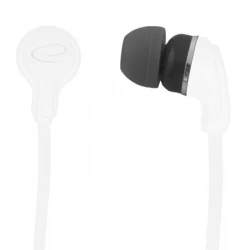 Slušalice ESPERANZA NEON In-Ear, Amplified BASS , white, 2x spare rubber pads EH147W - thumbnail 2