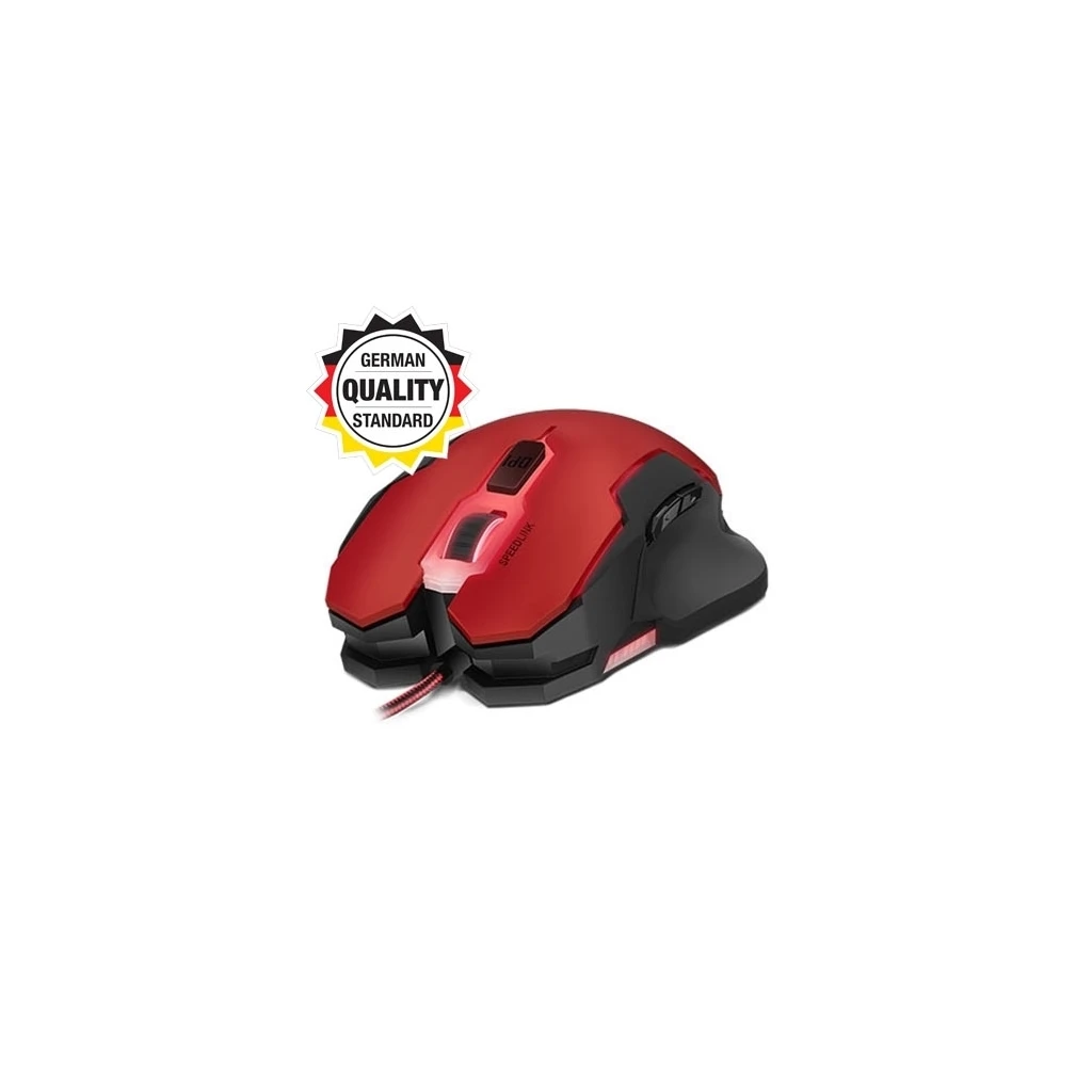 Miš SPEEDLINK CONTUS Gaming, black-red, SL-680002-BKRD - image 1