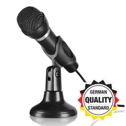 Mikrofon SPEEDLINK CAPO for Desk & Hand, black, SL-8703-BK - thumbnail 1