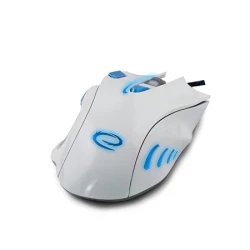 Miš ESPERANZA GAMING HAWK 7D MX401, WHITE-BLUE, 2400dpi, double-click, ergonomic, EGM401WB - thumbnail 3