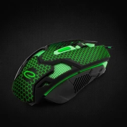 Miš ESPERANZA GAMING COBRA 6D MX207, 2400dpi, GREEN, ergonomic, EGM207G - thumbnail 3