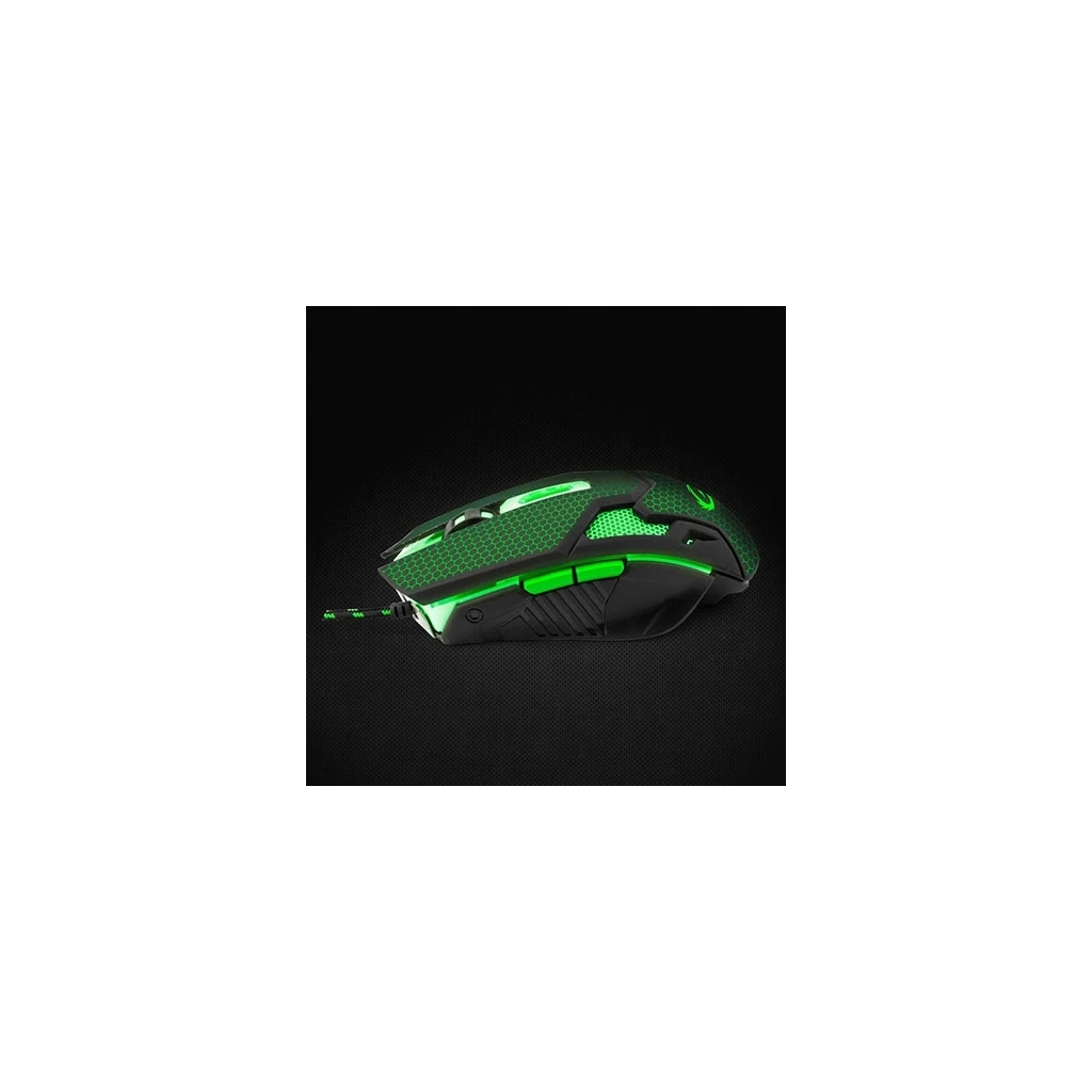 Miš ESPERANZA GAMING COBRA 6D MX207, 2400dpi, GREEN, ergonomic, EGM207G - image 1