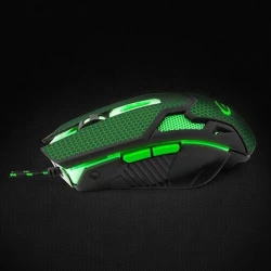 Miš ESPERANZA GAMING COBRA 6D MX207, 2400dpi, GREEN, ergonomic, EGM207G - thumbnail 1