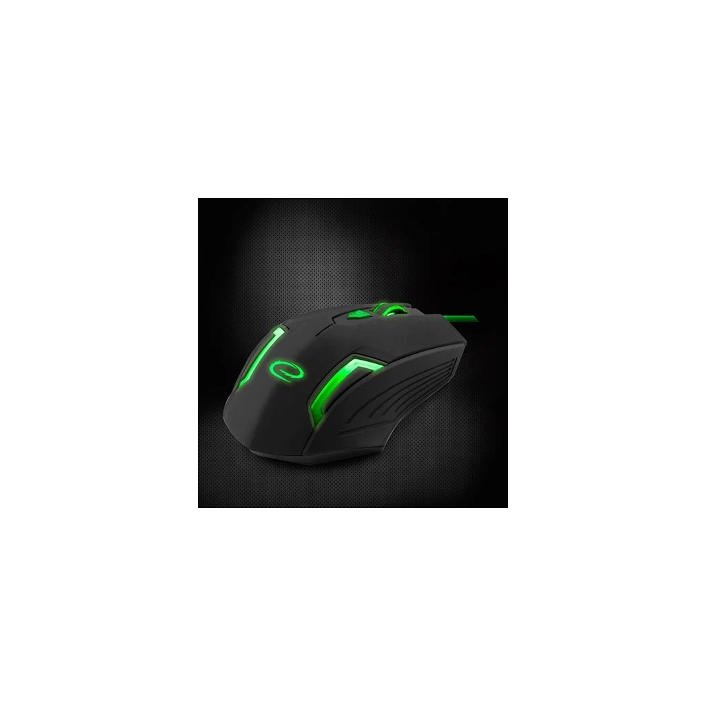 Miš ESPERANZA GAMING FIGHTER 6D MX205, GREEN, 2400dpi, ergonomic, EGM205G - image 1