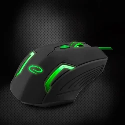 Miš ESPERANZA GAMING FIGHTER 6D MX205, GREEN, 2400dpi, ergonomic, EGM205G - thumbnail 1