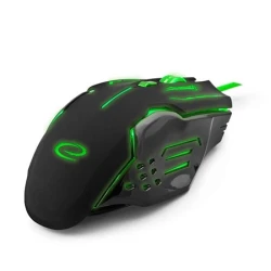 Miš ESPERANZA GAMING APACHE 6D MX403, GREEN, 2400dpi, ergonomic, EGM403G - thumbnail 1
