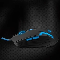 Miš ESPERANZA GAMING FIGHTER 6D MX205, BLUE, 2400dpi, ergonomic, EGM205B - thumbnail 1