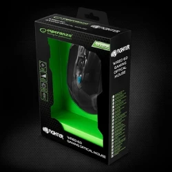Miš ESPERANZA GAMING FIGHTER 6D MX205, BLUE, 2400dpi, ergonomic, EGM205B - thumbnail 2