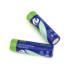 Gembird punjive baterije NiMH AA 2kom 2600mAh EG-BA-AA26-01 - thumbnail 1
