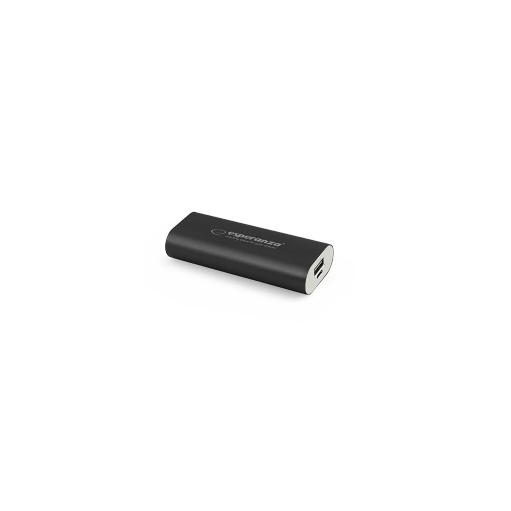 PowerBank ESPERANZA HADRON, 4400mAh, BLACK, EMP105K - image 1