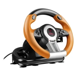 Volan SPEEDLINK DRIFT O.Z.Racing, pedale, za PC, black-orange SL-6695-BKOR-01 - thumbnail 3