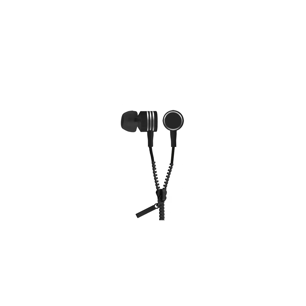 Slušalice sa mikrofonom ESPERANZA ZIPPER In-Ear, black, EH161K - image 1