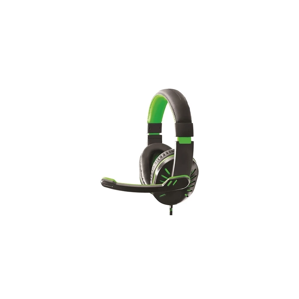 Slušalice sa mikrofonom ESPERANZA CROW, gaming, green, volume control, EGH330G - image 1