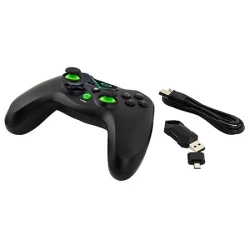 Game Pad ESPERANZA MAJOR, wireless 2.4GHz, USB, vibration, PC/PS3/XBOX ONE/ANDROID, black, EGG112K - thumbnail 1