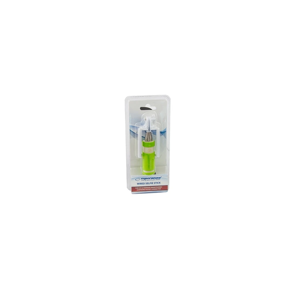 Univerzalni mini džepni SELFIE štap monopod ESPERANZA, green, EMM118G - image 1
