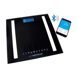 Kućna vaga ESPERANZA 8in1 bluetooth scale BESTFIT black, EBS016K - thumbnail 1