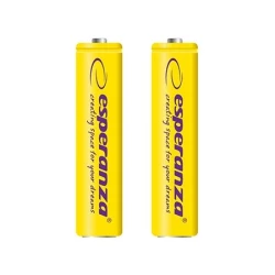 Punjive baterije ESPERANZA RECHARGEABLE Ni-MH AAA 1000MAH 2kom. yellow, EZA101Y - thumbnail 1