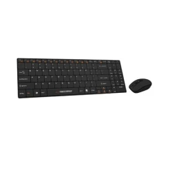 Tastatura i miš wireless ULTRASLIM ESPERANZA LIBERTY, black,  USA layout, EK122K - thumbnail 2