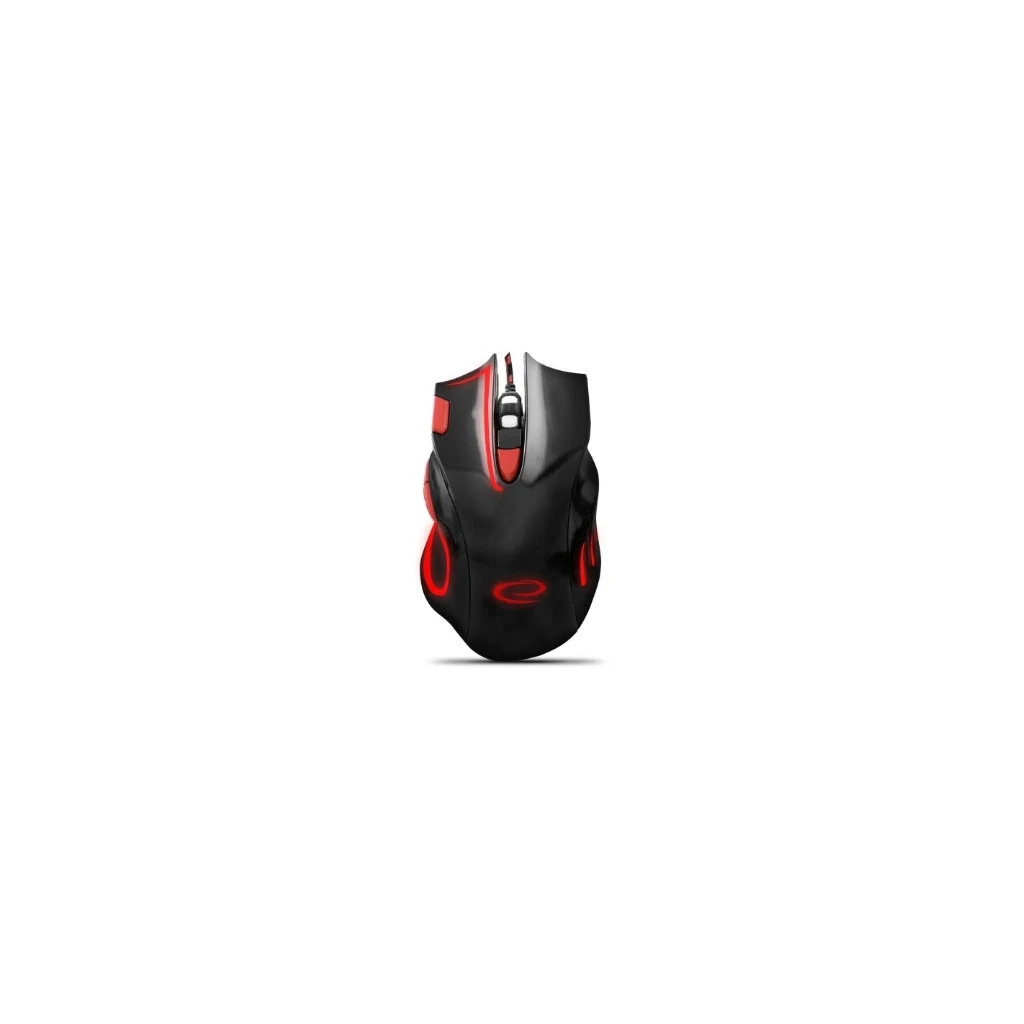 Miš ESPERANZA GAMING HAWK 7D MX401, BLACK-RED, 2400dpi, double-click, ergonomic, EGM401KR - image 1