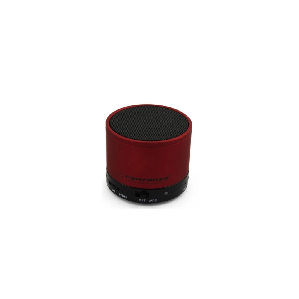 Zvučnik BLUETOOTH ESPERANZA FM RITMO, FM Radio, microSD, USB, CLARET/RED, EP115C - image 1