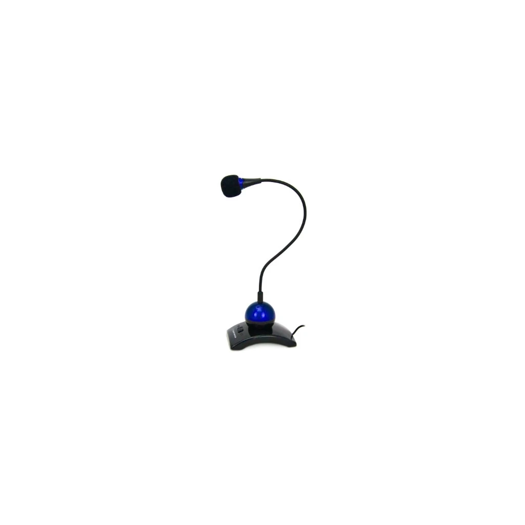 Mikrofon ESPERANZA DESKTOP CHAT, switch, 3,5mm, blue, EH130B - image 1