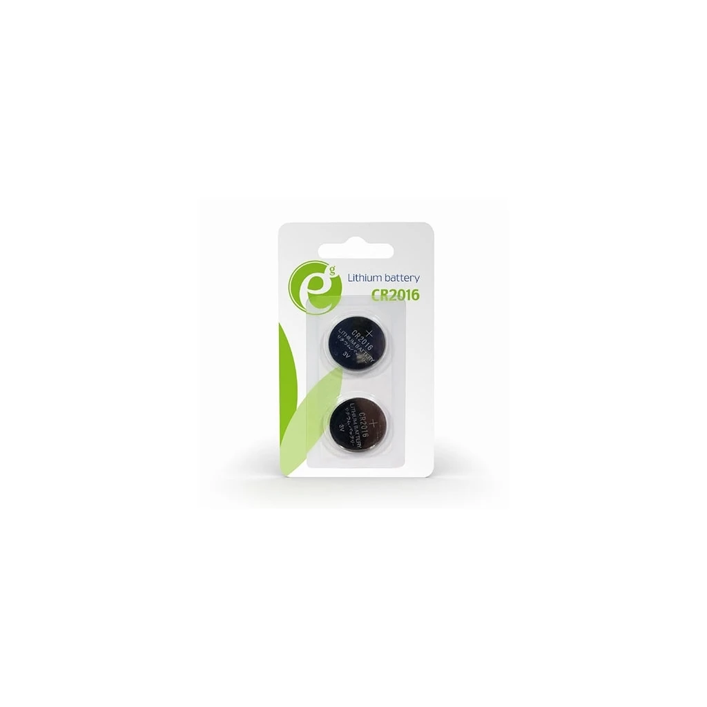 Gembird dugmasta baterija CR2016 lithium 3V 2kom, EG-BA-CR2016-01 - image 1