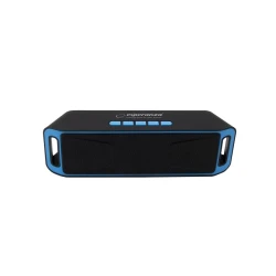 Zvučnik BLUETOOTH ESPERANZA FOLK, FM radio, microSD, USB, black blue, EP126KB - thumbnail 2