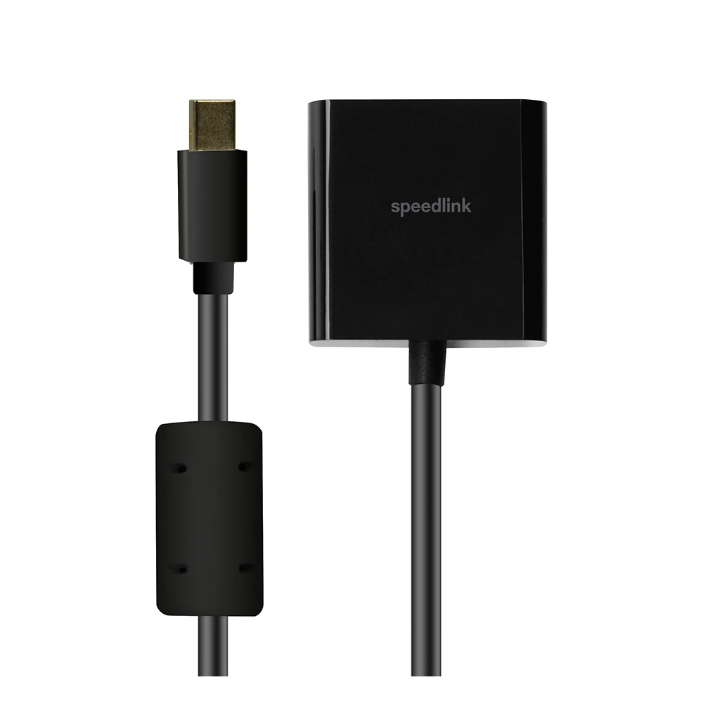 Mini DisplayPort adapter SPEEDLINK, Mini DisplayPort to VGA Adapter HQ, SL-170011-BK - image 1