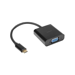 USB adapter kabl Type-C  to VGA, SPEEDLINK USB-C to VGA Adapter HQ, SL-180018-BK - thumbnail 1