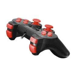 Game Pad ESPERANZA CORSAIR, vibration, PS2/PS3/PC, USB, black/red, EGG106R - thumbnail 2