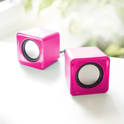 Zvučnici 2.0 SPEEDLINK TWOXO Stereo, pink, SL-810004-PK - thumbnail 1