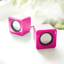 Zvučnici 2.0 SPEEDLINK TWOXO Stereo, pink, SL-810004-PK - thumbnail 1