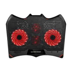 Postolje za notebook gaming ESPERANZA BURAN, LED illuminated, 4x ventilator, EGC102 - thumbnail 1